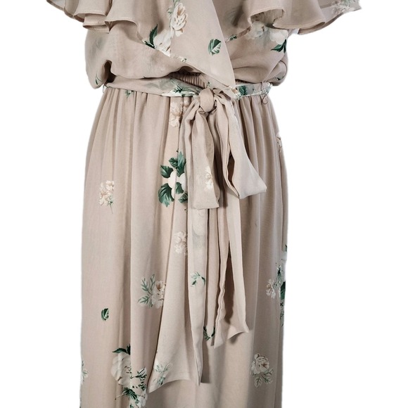 Show Me Your Mumu Audrey Maxi Dress XL Bouquet Toss Chiffon Floral Gown - Picture 5 of 12